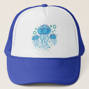 Casquette Méduse mignonne