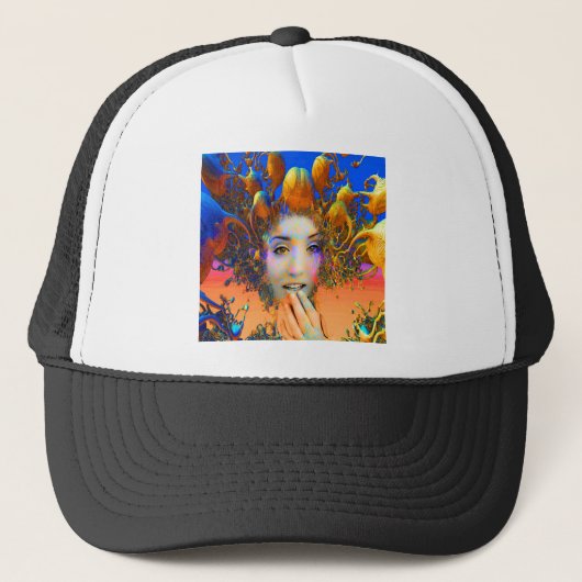 Casquette Méduse organique (Devant)
