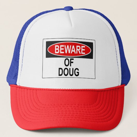 Casquette Méfiez-vous de Doug (Devant)