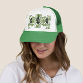 Casquette Mehndi Ganesha (Vert) (En situation)