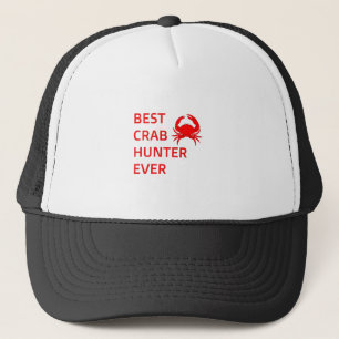 Casquette Meilleur chasseur de crabes à la recherche de crab