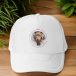 Casquette Meilleur Chien du monde papa Élégant Photo personn<br><div class="desc">Ce design simple et classique est composé de typographie serif et d'ajouter une photo personnalisée.</div>