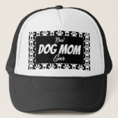 CASQUETTE MEILLEUR CHIEN MOM JAMAIS (Devant)