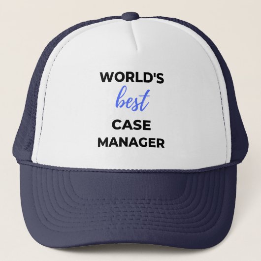 Casquette Meilleur gestionnaire 2 (Devant)