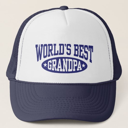Casquette Meilleur grand-père du monde (Devant)