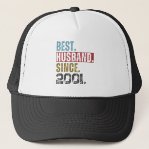 CASQUETTE MEILLEUR MARI DEPUIS 2001 PERSONNALISÉ