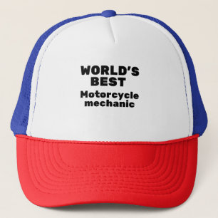 Casquette Meilleur mécanicien motocycliste au monde