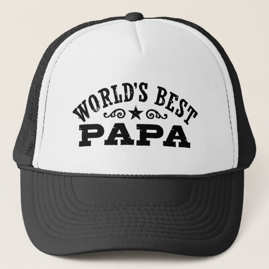 Casquette Meilleur Papa du monde (Devant)