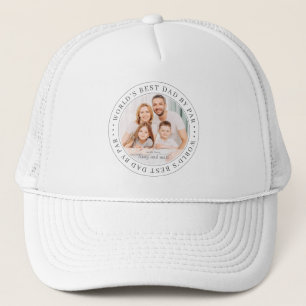 Casquette Meilleur papa du monde par Par Par Classic Simple 