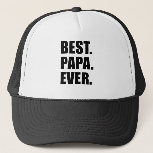 Casquette Meilleur Papa jamais (Devant)