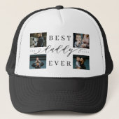 Casquette Meilleur papa jamais | Fête des pères 4 Collage de (Devant)