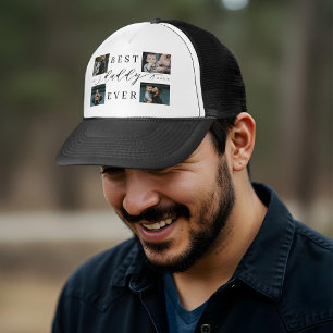 Casquette Meilleur papa jamais   Fête des pères 4 Collage de