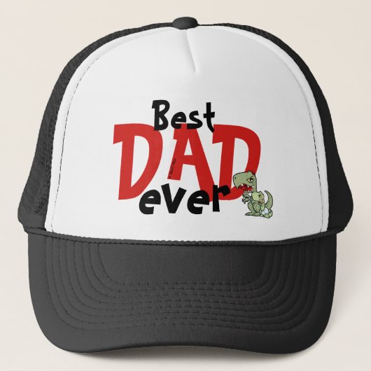 Casquette Meilleur papa Jamais Rouge Texte Noir Bébé Garçon  (Devant)