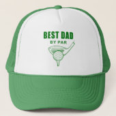 Casquette Meilleur Papa Par Par Par - Funky Sarcastique Golf (Devant)