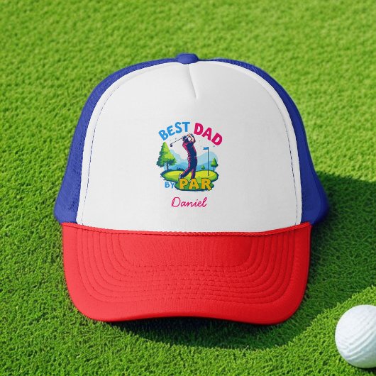 Casquette Meilleur papa par rapport | Golf Lover Fête des pè