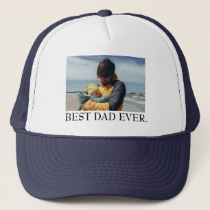 Casquette Meilleur Papa Personnalisé Photo Cadeau Fête des P