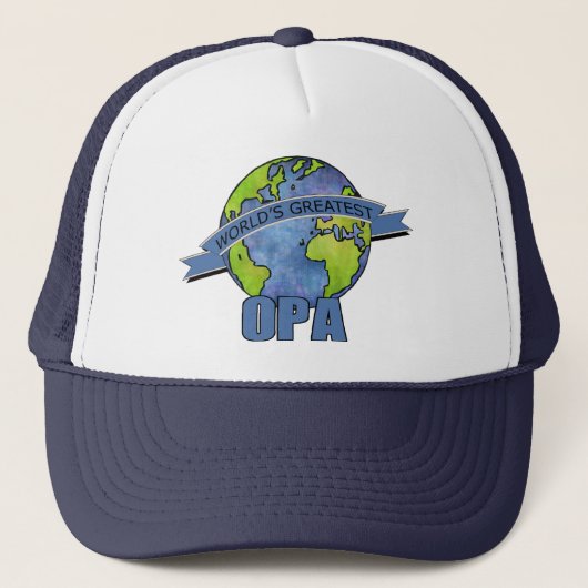 Casquette Meilleur Papi du Monde (Devant)