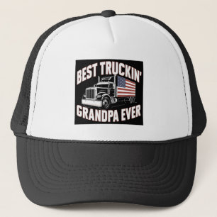 Casquette Meilleur Papi qui conduit un camion