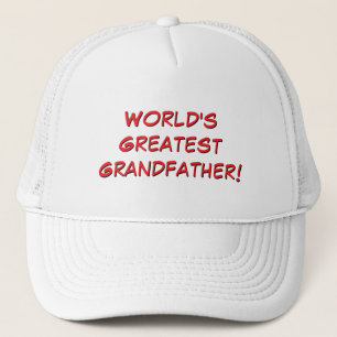 Casquette Meilleur Père au Monde Rouge Blanc