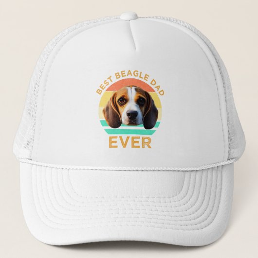 Casquette Meilleur Père Beagle jamais (Devant)