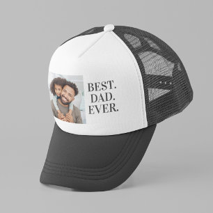 Casquette Meilleure Fête des pères d'images personnalisées p