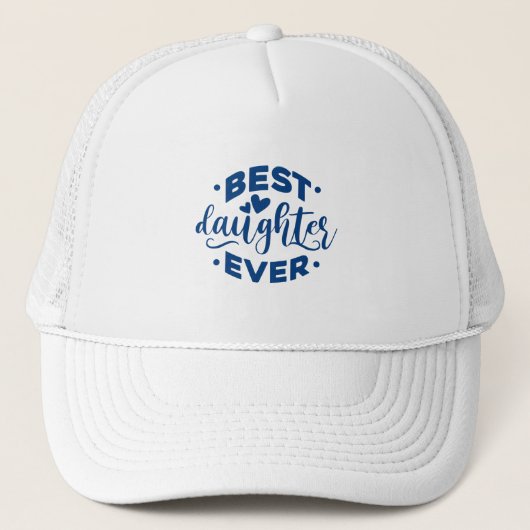 Casquette Meilleure fille de tous les temps (Devant)