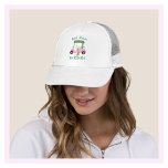 Casquette Meilleure Maman Charmante Pink Golf Panier Nom Mon<br><div class="desc">Une charmante voiturette de golf unique — rose et vert — fait avec goût — prête à courir le terrain — casquette — C'est un cadeau formidable pour votre meilleure maman — amusant / attirant / unique. Personnalisez-le avec ses initiales/monogrammes et son prénom. Si vous avez des questions de conception...</div>