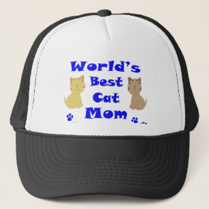 Casquette Meilleure maman de chat du monde
