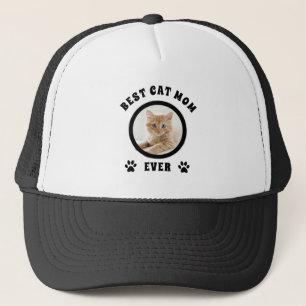 Casquette Meilleure maman de chat jamais personnalisée avec