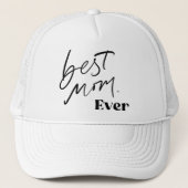 Casquette Meilleure maman | Javascript De Manutention Fun Cu (Devant)