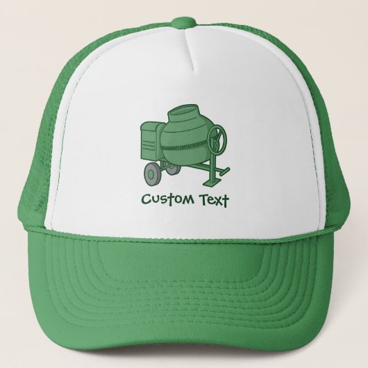 Casquette Mélangeur de béton (Devant)
