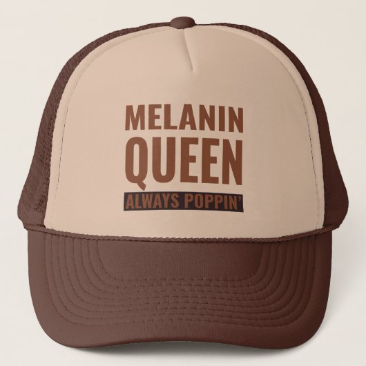 Casquette Melanin Queen (Devant)