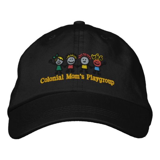 Casquette membre de la mère coloniale brodée (Devant)