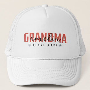 Casquette Mémé depuis 20XX Moderne, Contemporain épuré
