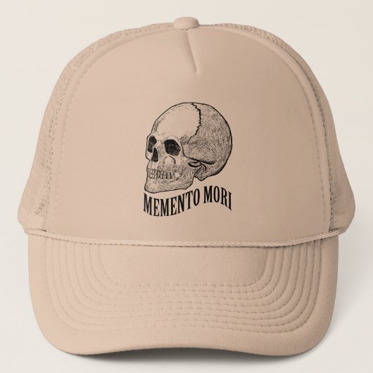 Casquette Memento mori (Devant)
