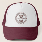 Casquette Memento mori memento vivere (Devant)