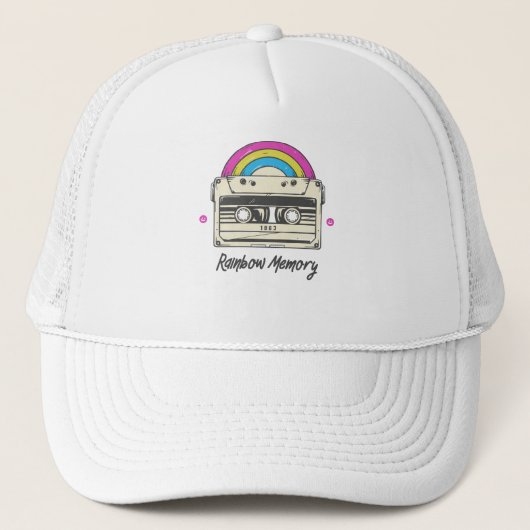 Casquette Mémoire Rainbow (Devant)