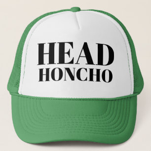 Casquette Mens Fashion Amusant Novelty Baseball HEAD HONCHO