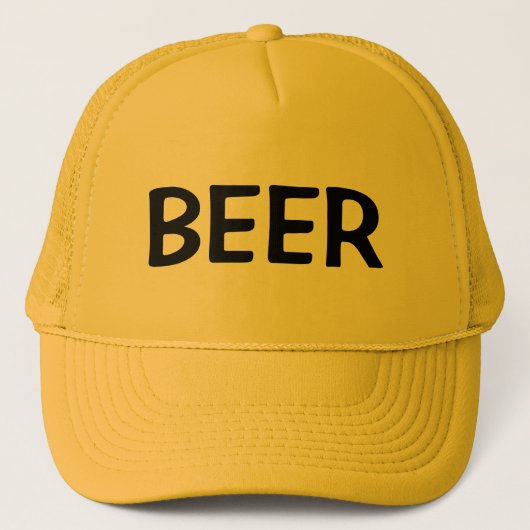 Casquette Mens Fashion Baseball NOvelty BEER (Devant)