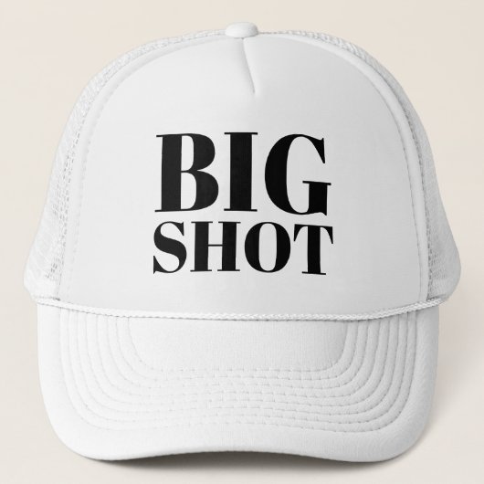 Casquette Mens Fashion Funny Novelty Baseball BIG SHOT (Devant)