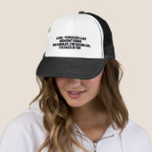 Casquette Menteur à la grande gueule (En situation)