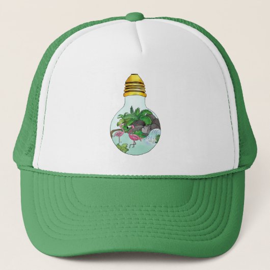 Casquette Mer du Sud dans le verre (Devant)