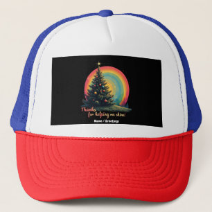 Casquette Merci de m'aider à me faire briller Gratitude sinc