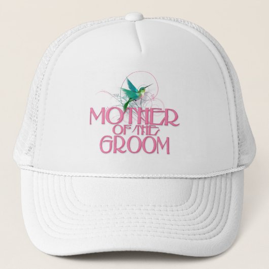 Casquette Mère de colibri du marié (Devant)