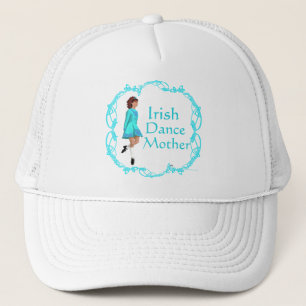 Casquette Mère de danse step Irlandaise - Turquoise