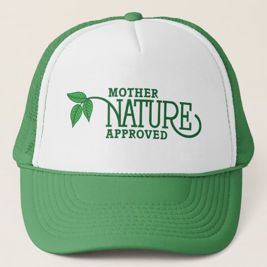 Casquette Mère nature approuvée (Devant)