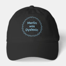 Merline was dyslexic Hat