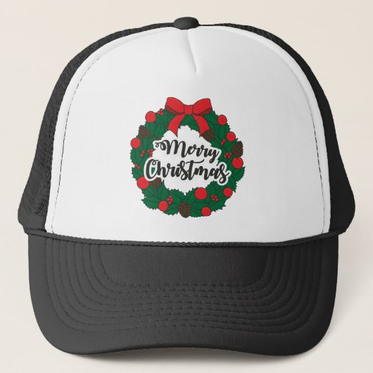 Casquette Merry christmas (Devant)