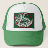 Casquette Merry Christmas à Green Hat (Devant)