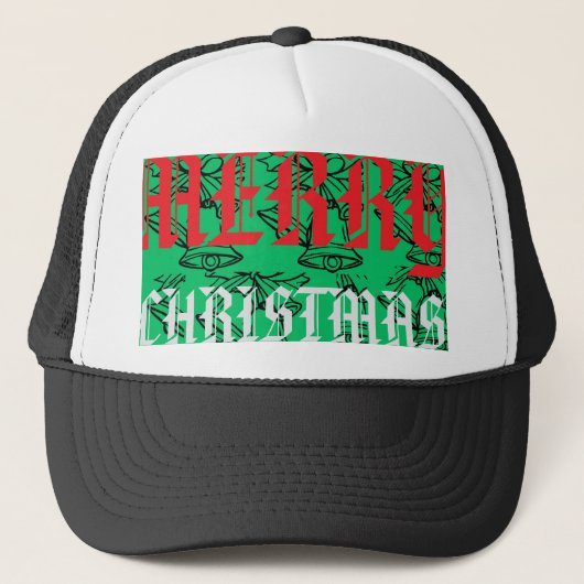 Casquette Merry Christmas(JINGLE BELLS) (Devant)